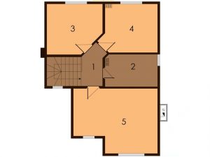 Двухэтажный дом из СИП панелей 167 кв.м. «Рокфор»